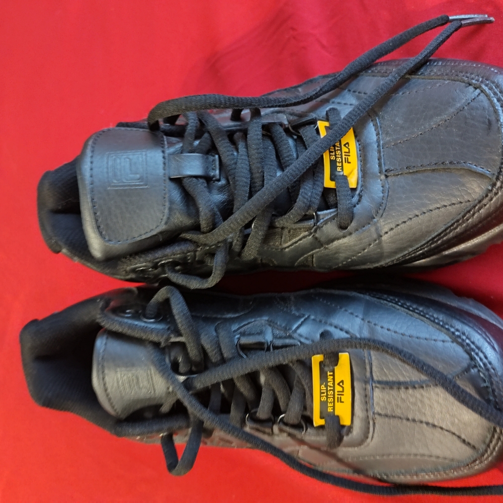 Fila Men's Black Athletic Shoes